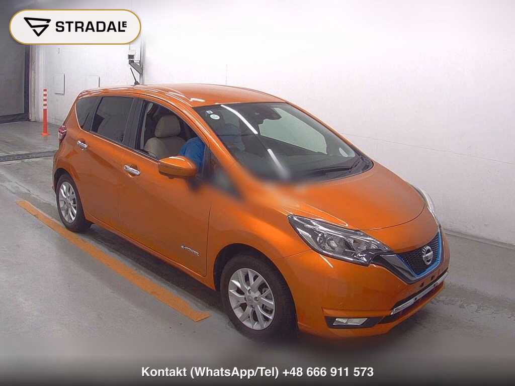 NISSAN NOTE E-POWER MEDALIST 2017, aukcja z Japonii, zdjęcie 1