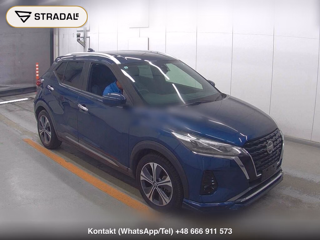NISSAN KICKS 5D X 2020, aukcja z Japonii, zdjęcie 1