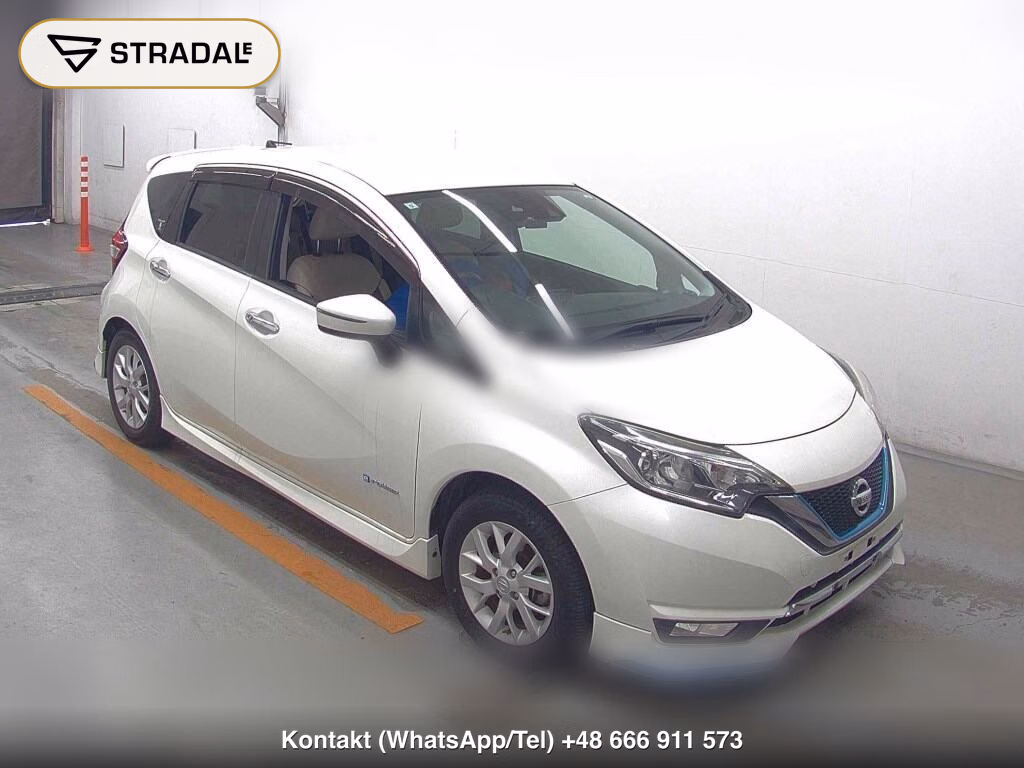 NISSAN NOTE E-POWER MEDALIST 2017, aukcja z Japonii, zdjęcie 1