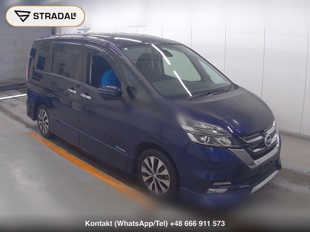 NISSAN SERENA 5D HIGHWAY STAR 2017, aukcja z Japonii, zdjęcie 1