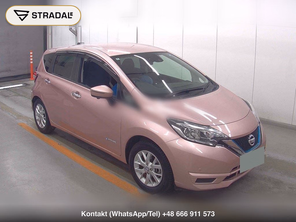 NISSAN NOTE E-POWER X V SELECTION 2020, aukcja z Japonii, zdjęcie 1