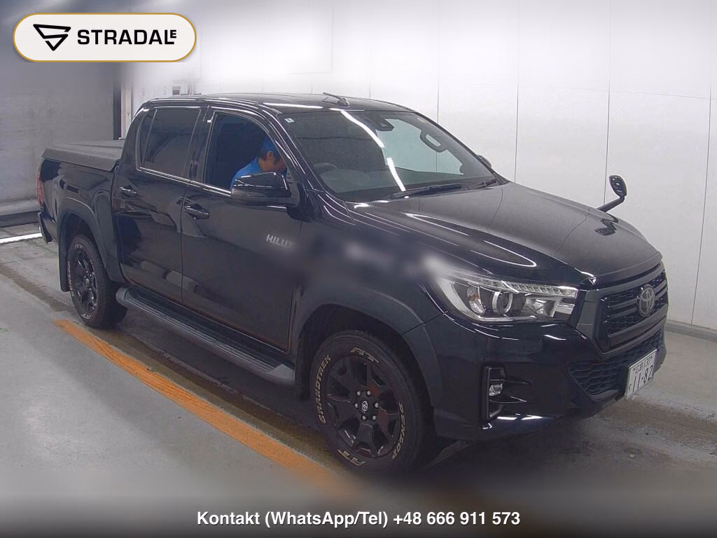 TOYOTA HILUX 4D 4WD Z BLACK RALLY EDITION 2019, aukcja z Japonii, zdjęcie 1