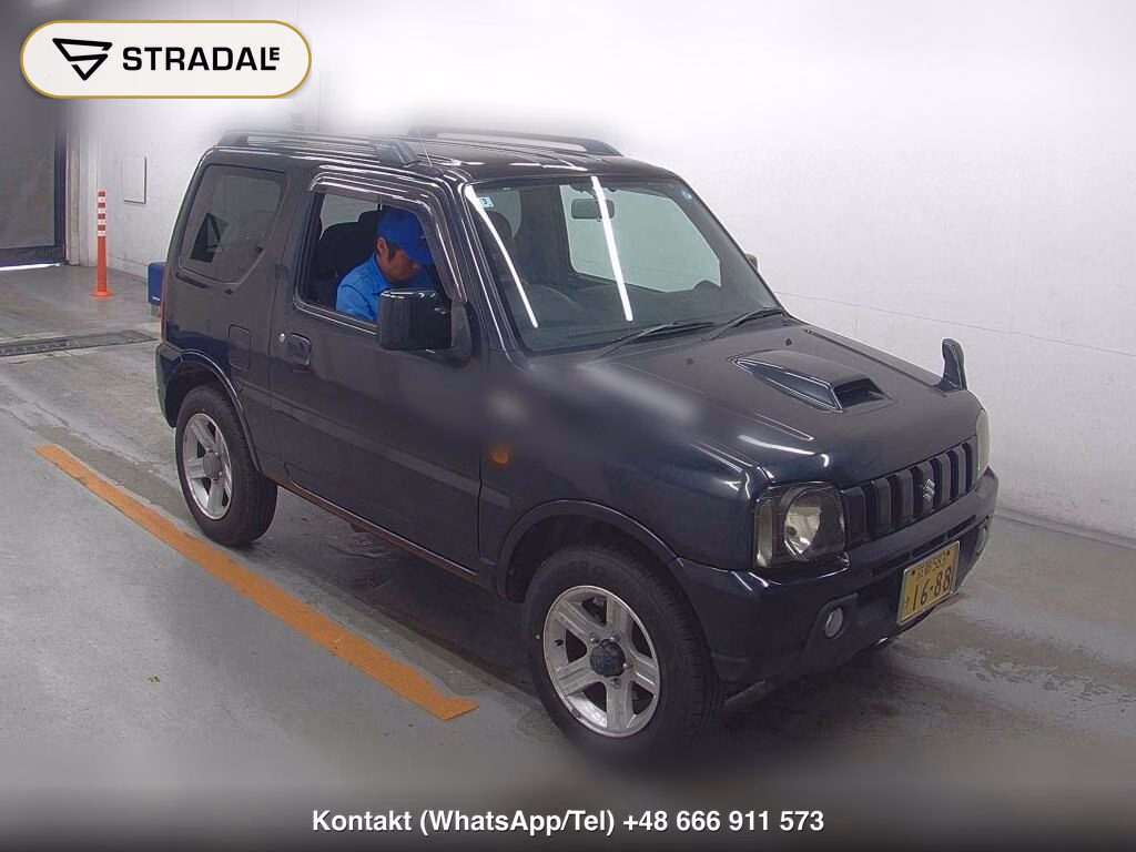 SUZUKI JIMNY 3D 4WD WILD WIND 2008, aukcja z Japonii, zdjęcie 1