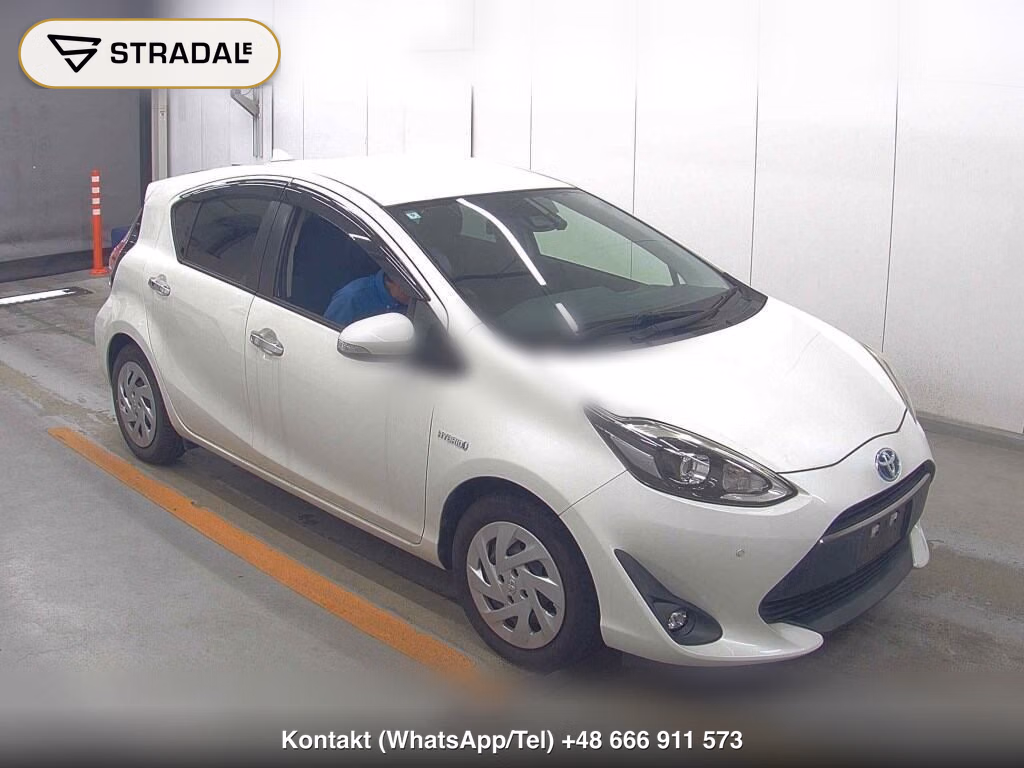 TOYOTA AQUA S STYLE BLACK 2018, aukcja z Japonii, zdjęcie 1