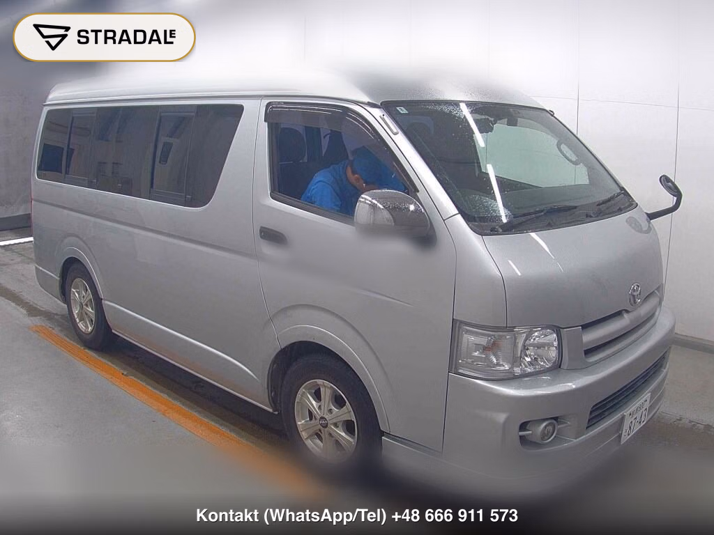 TOYOTA HIACE WAGON 4D 4WD DX 2007, aukcja z Japonii, zdjęcie 1