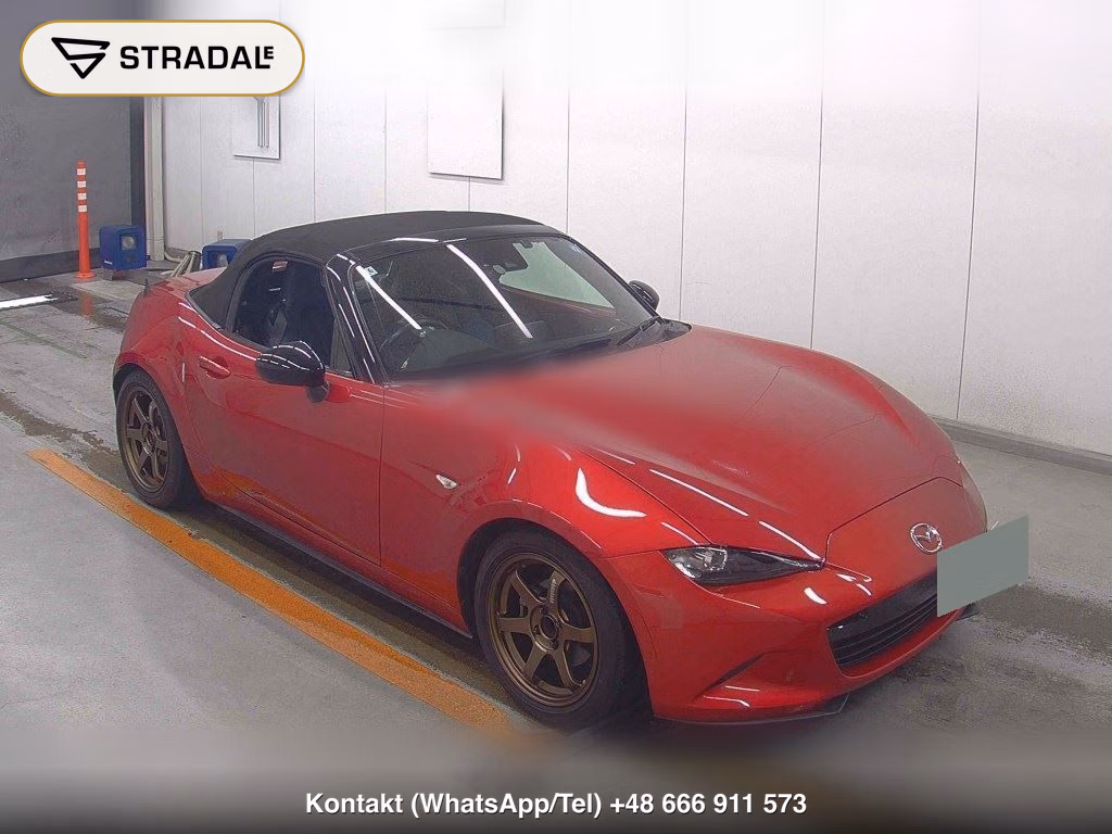 MAZDA ROADSTER S LEATHER PACKAGE 2015, aukcja z Japonii, zdjęcie 1