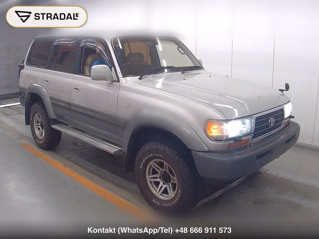 TOYOTA LAND CRUISER 80 4WD VX LIMITED 1996, aukcja z Japonii, zdjęcie 1