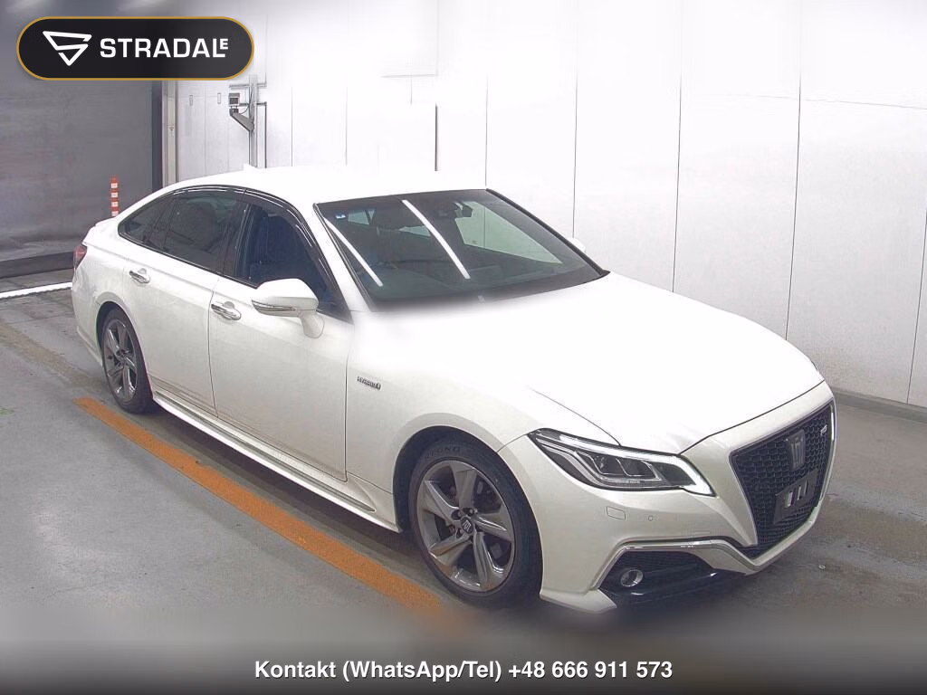 TOYOTA CROWN HYBRID RS ADVANCE 2019, aukcja z Japonii, zdjęcie 1
