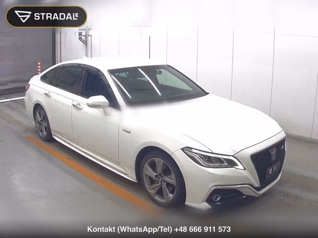 TOYOTA CROWN HYBRID RS ADVANCE 2019, samochód z aukcji Japonii