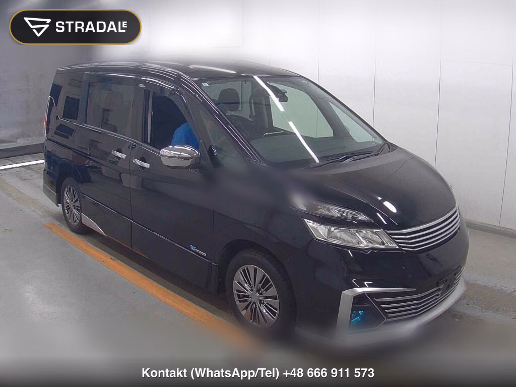 NISSAN SERENA 5D RIDER 2016, aukcja z Japonii, zdjęcie 1