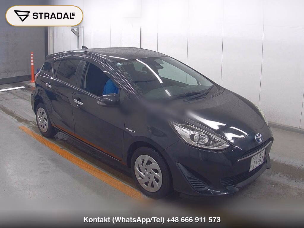 TOYOTA AQUA S STYLE BLACK 2017, aukcja z Japonii, zdjęcie 1
