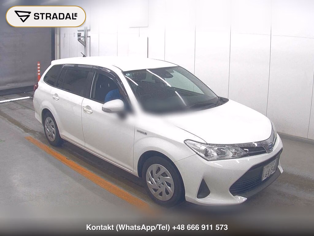 TOYOTA COROLLA FIELDER HYBRID 2018, aukcja z Japonii, zdjęcie 1