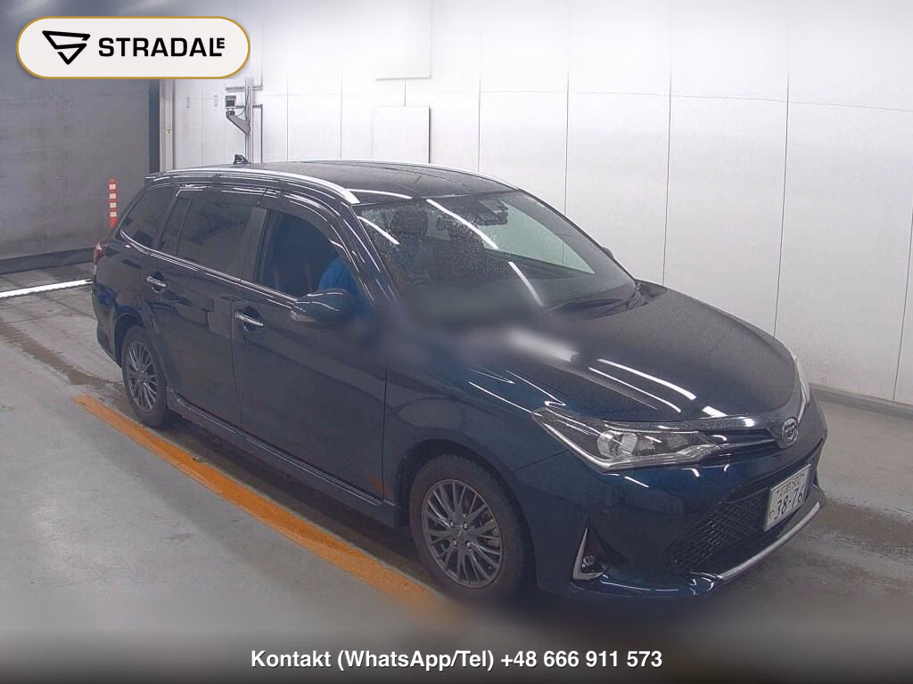 TOYOTA COROLLA FIELDER 1.5G W×B 2017, aukcja z Japonii, zdjęcie 1