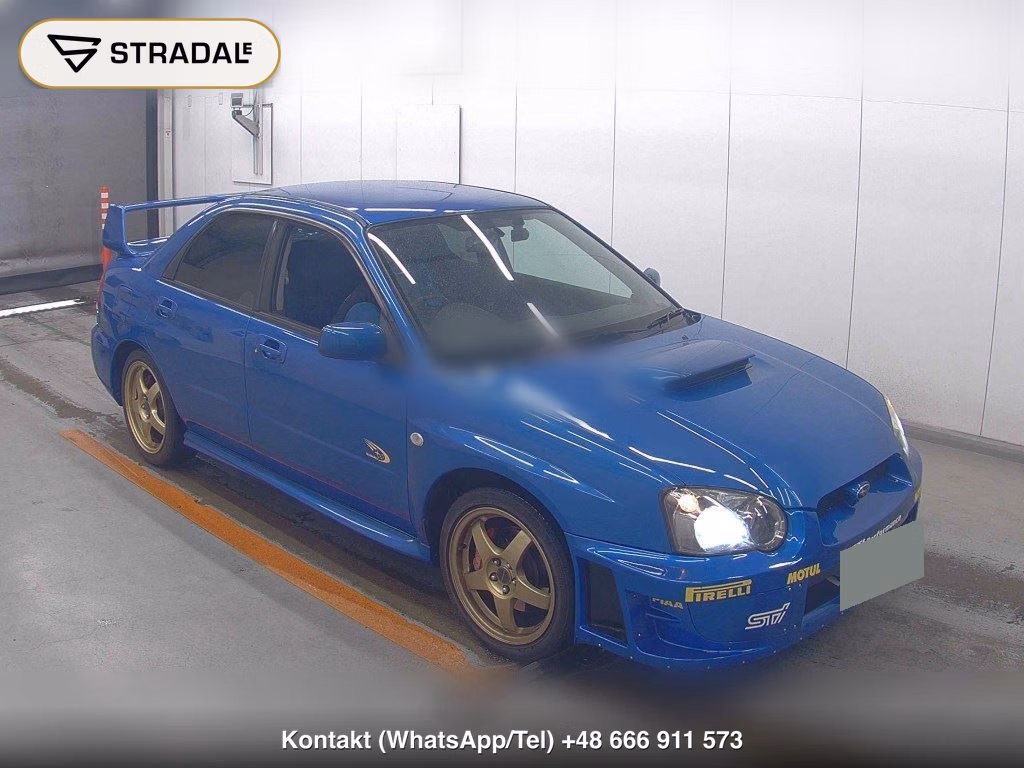 SUBARU IMPREZA 4HT 4WD WRX 2004 V LIMITED 2005, aukcja z Japonii, zdjęcie 1
