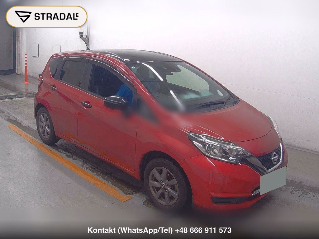 NISSAN NOTE MEDALIST X BLACK ARROW 2018, aukcja z Japonii, zdjęcie 1