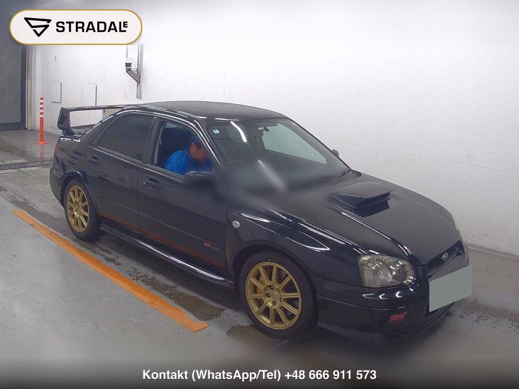 SUBARU IMPREZA WRX 4WD WRX STI 2004, aukcja z Japonii, zdjęcie 1