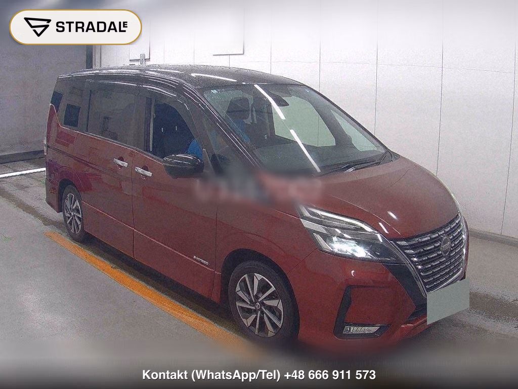 NISSAN SERENA 5D HIGHWAY STAR V 2020, aukcja z Japonii, zdjęcie 1