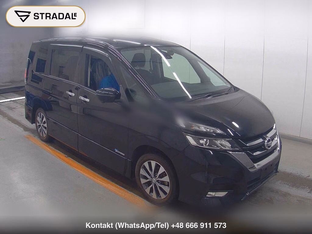 NISSAN SERENA 5D HIGHWAY STAR 2017, aukcja z Japonii, zdjęcie 1