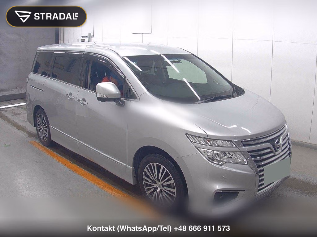 NISSAN ELGRAND 5D 350 HIGHWAY STAR 2017, aukcja z Japonii, zdjęcie 1