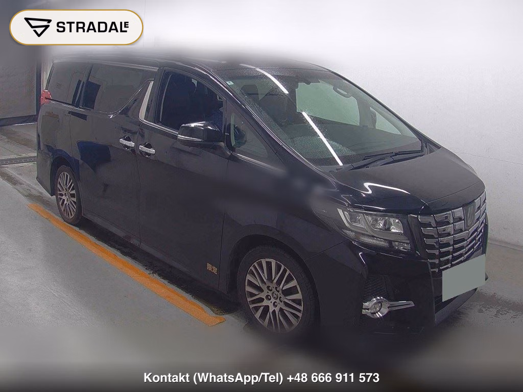 TOYOTA ALPHARD 2.5S C PACKAGE 2017, aukcja z Japonii, zdjęcie 1