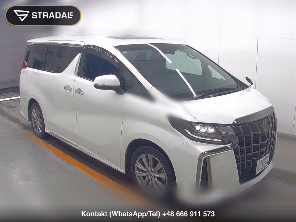 TOYOTA ALPHARD S TYPE GOLDⅢ 2022, aukcja z Japonii, zdjęcie 1