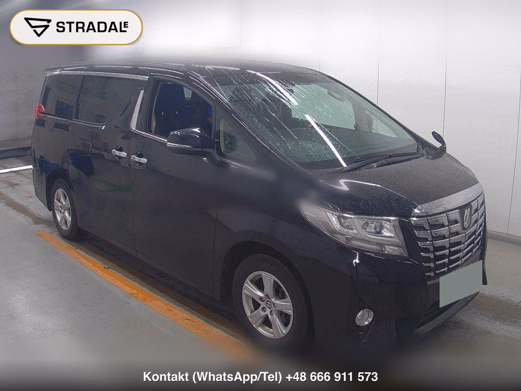 TOYOTA ALPHARD 2.5X 2017, aukcja z Japonii, zdjęcie 1