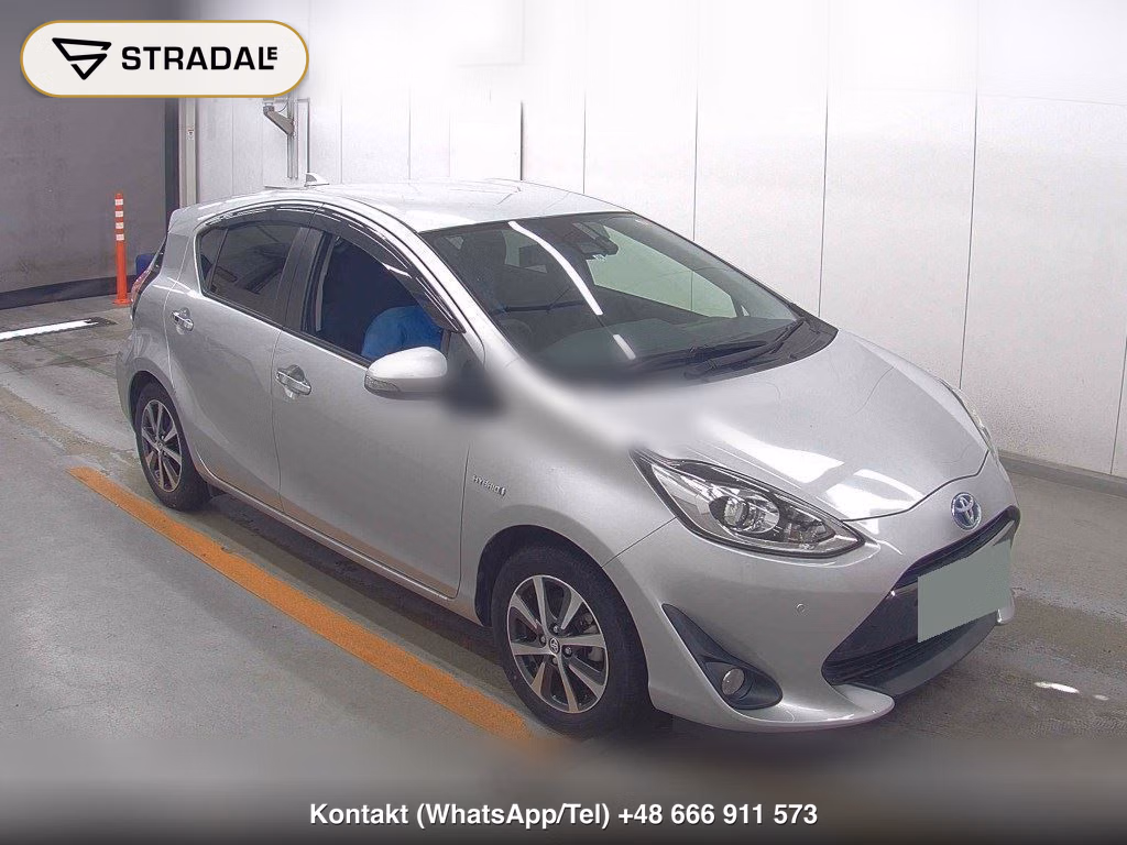 TOYOTA AQUA S STYLE BLACK 2018, aukcja z Japonii, zdjęcie 1