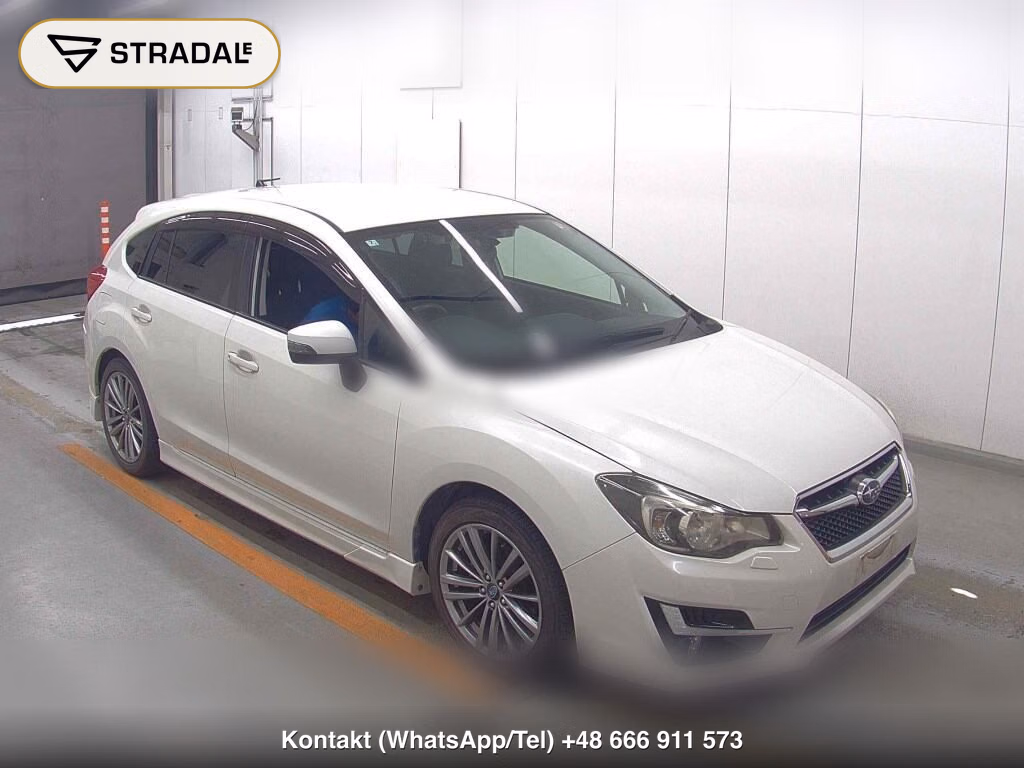 SUBARU IMPREZA SPORT 4WD 2.0I-S EYESIGHT 2016, aukcja z Japonii, zdjęcie 1