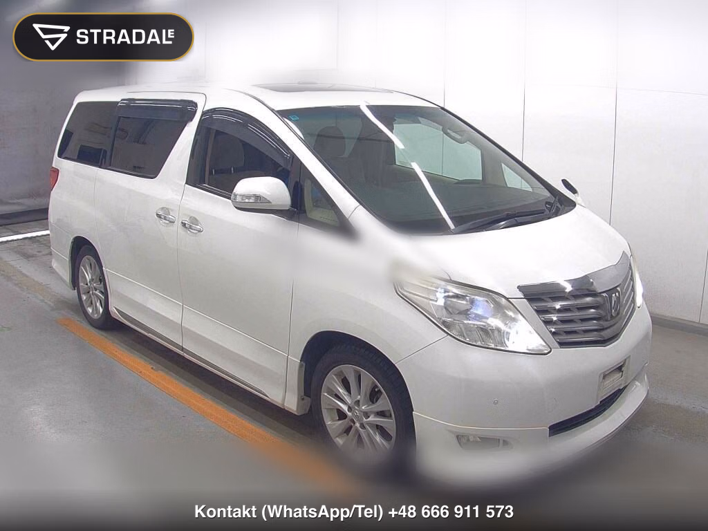 TOYOTA ALPHARD 240X 2010, aukcja z Japonii, zdjęcie 1