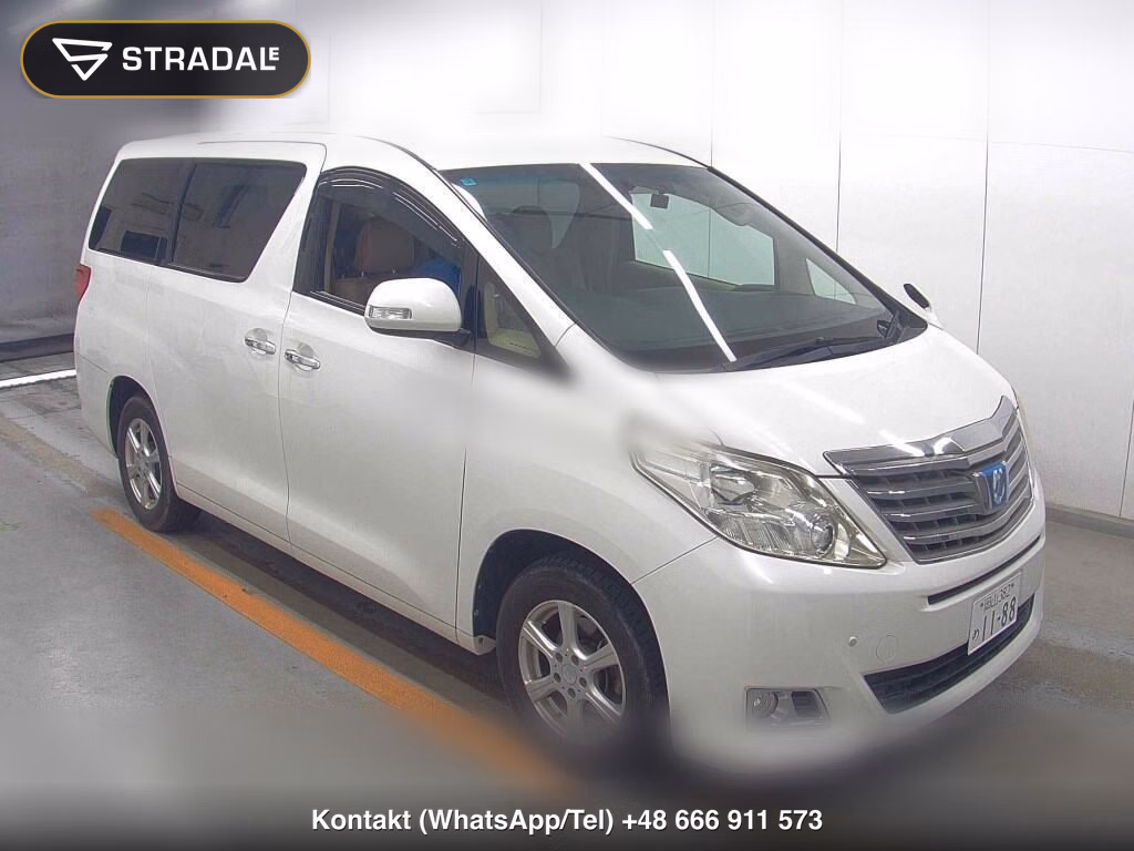 TOYOTA ALPHARD HYBRID 4WD X 2014, aukcja z Japonii, zdjęcie 1