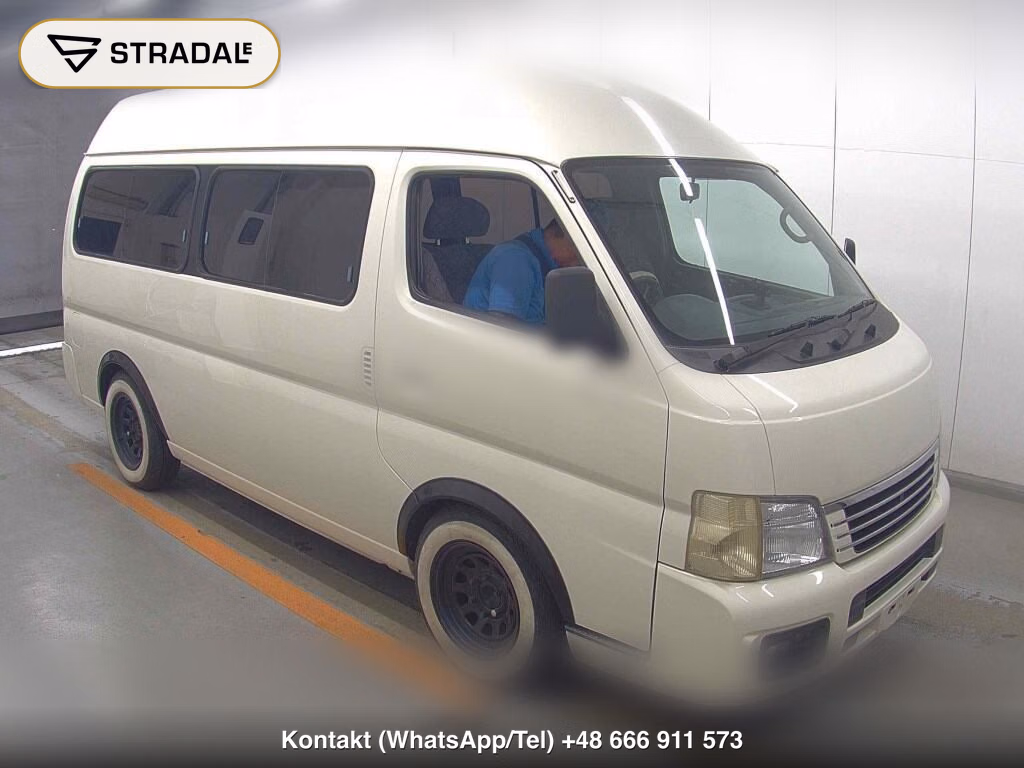NISSAN CARAVAN COACH 4D GX 2005, aukcja z Japonii, zdjęcie 1