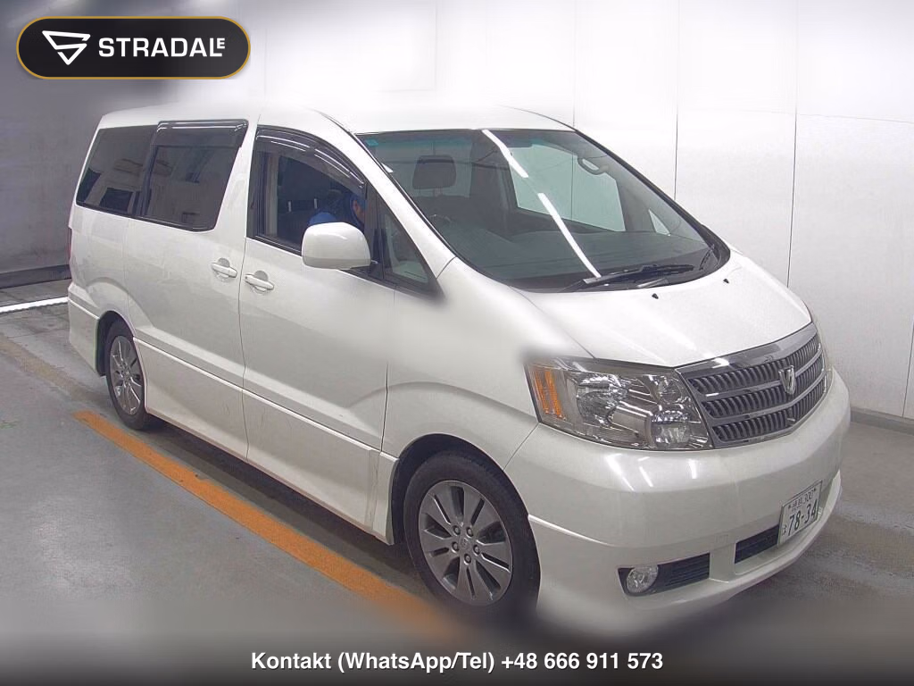 TOYOTA ALPHARD G MS PREMIUM ALCANTARA VERSION 2004, aukcja z Japonii, zdjęcie 1