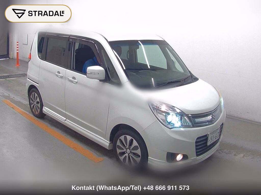 SUZUKI SOLIO 4WD S-DJE 2013, aukcja z Japonii, zdjęcie 1