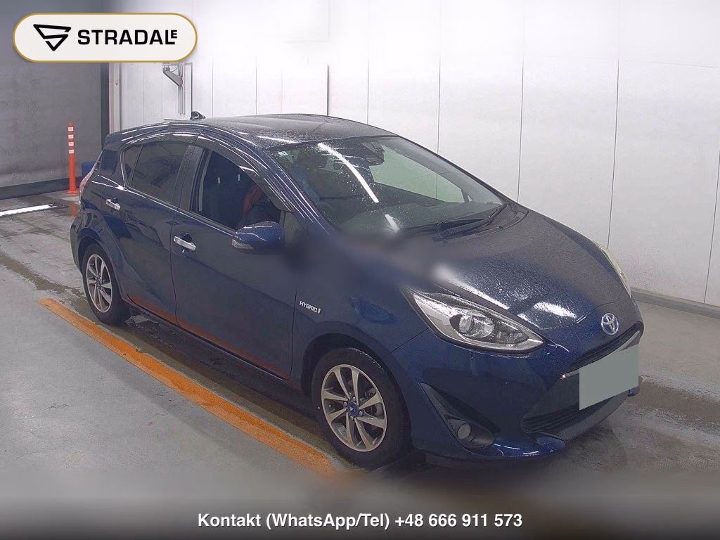 TOYOTA AQUA S STYLE BLACK 2019, aukcja z Japonii, zdjęcie 1
