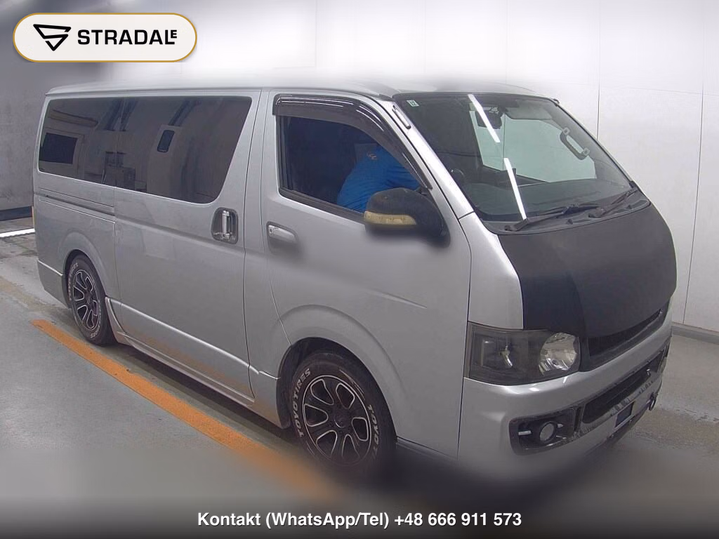 TOYOTA HIACE VAN 5D 4WD LONG SUPER GL 2005, aukcja z Japonii, zdjęcie 1