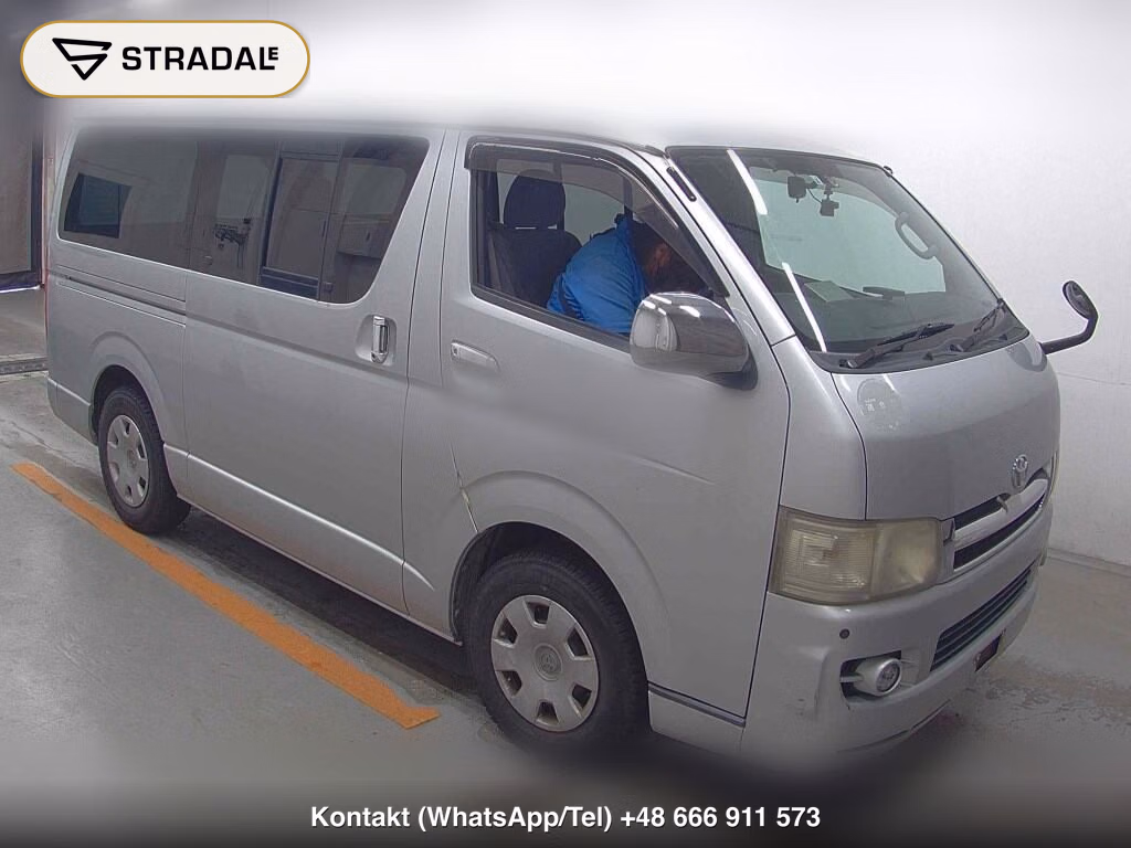 TOYOTA HIACE VAN 5D LONG SUPER GL 2006, aukcja z Japonii, zdjęcie 1