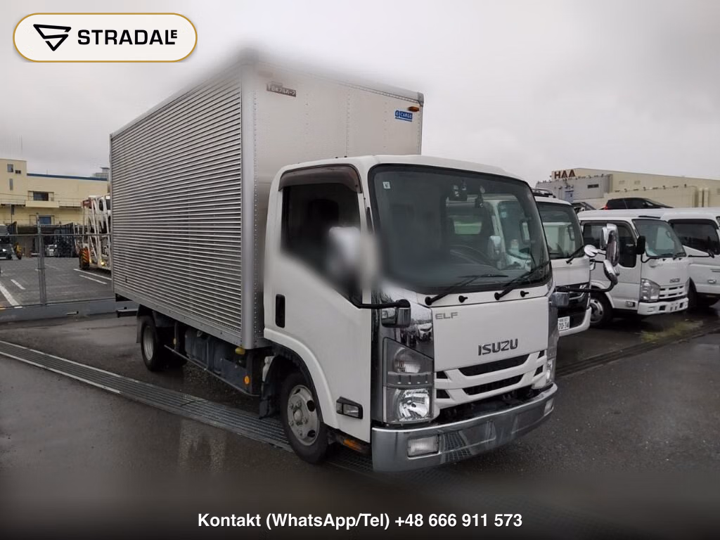 ISUZU ELF TRUCK 2D PANEL VAN 2017, aukcja z Japonii, zdjęcie 1