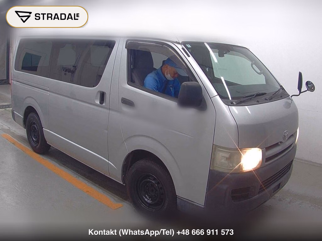 TOYOTA HIACE VAN 5D DX 2006, aukcja z Japonii, zdjęcie 1