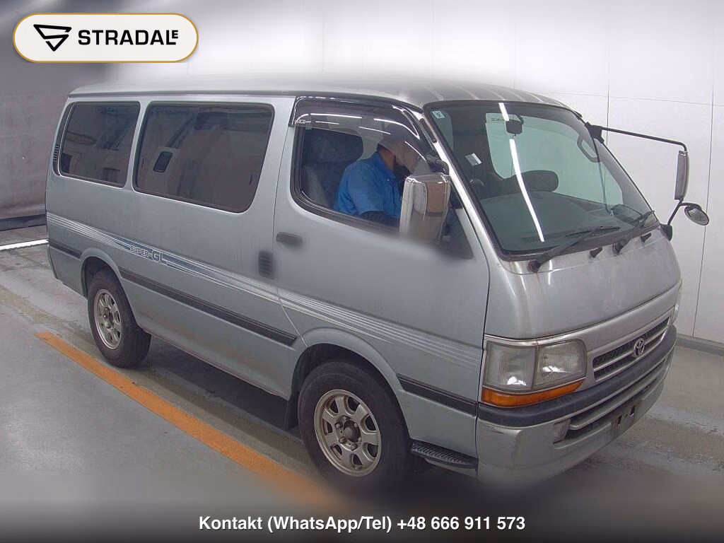 TOYOTA HIACE VAN 4D SUPER GL 1998, aukcja z Japonii, zdjęcie 1