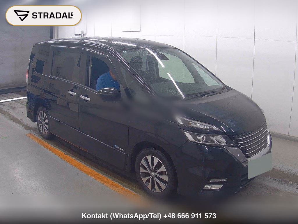 NISSAN SERENA 5D HIGHWAY STAR 2017, aukcja z Japonii, zdjęcie 1