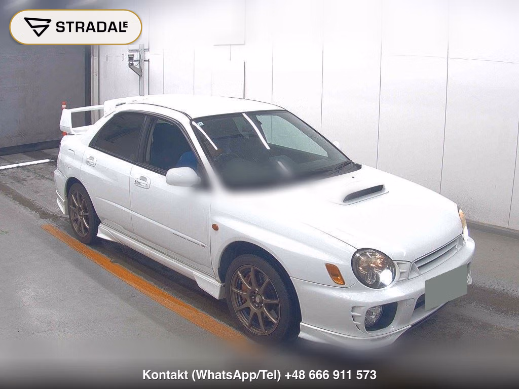 SUBARU IMPREZA WRX 4WD WRX STI 2001, aukcja z Japonii, zdjęcie 1