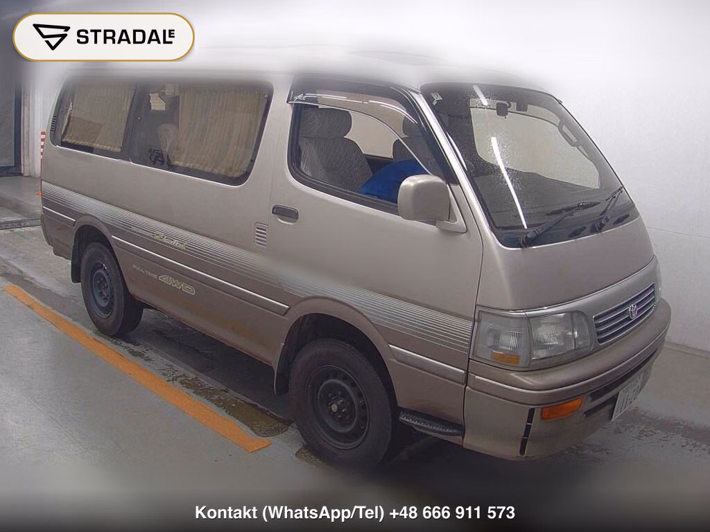 TOYOTA HIACE WAGON 4D 4WD SUPER CUSTOM LIMITED 1994, aukcja z Japonii, zdjęcie 1