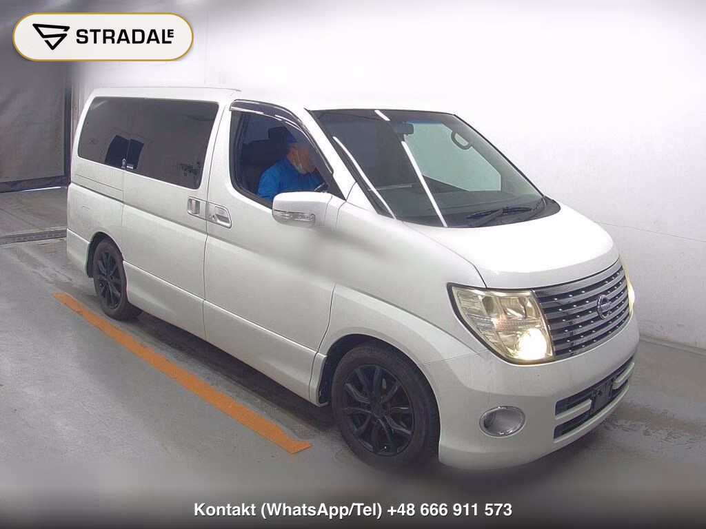 NISSAN ELGRAND 5D HIGHWAY STAR PREMIUM NAVI EDITION 2006, aukcja z Japonii, zdjęcie 1
