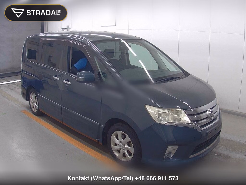 NISSAN SERENA 5D HIGHWAY STAR 2011, aukcja z Japonii, zdjęcie 1