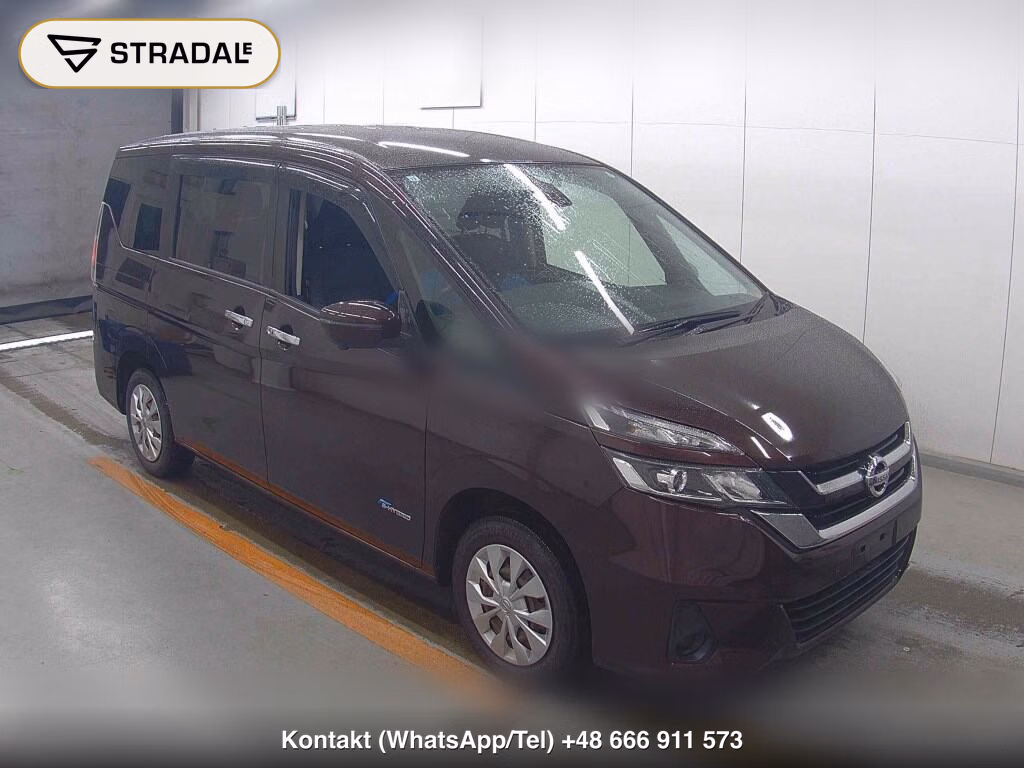 NISSAN SERENA 5D 4WD X V SELECTION 2017, aukcja z Japonii, zdjęcie 1