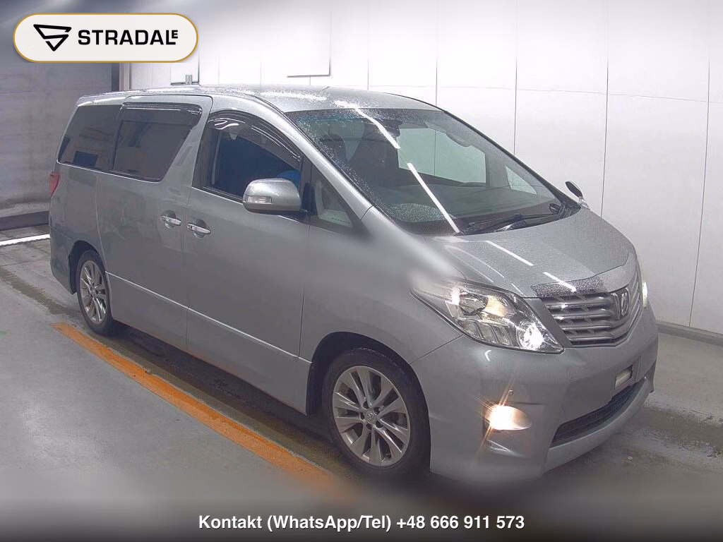 TOYOTA ALPHARD 240S 2008, aukcja z Japonii, zdjęcie 1