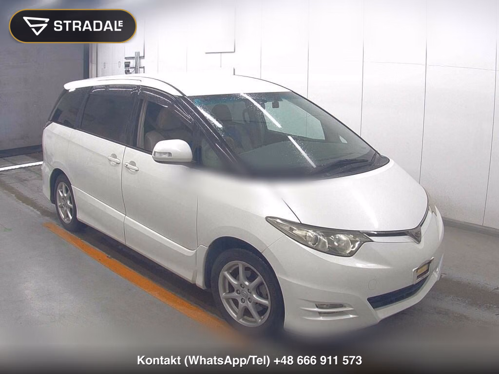 TOYOTA ESTIMA 5D 2.4 AERAS G EDITION 2007, aukcja z Japonii, zdjęcie 1