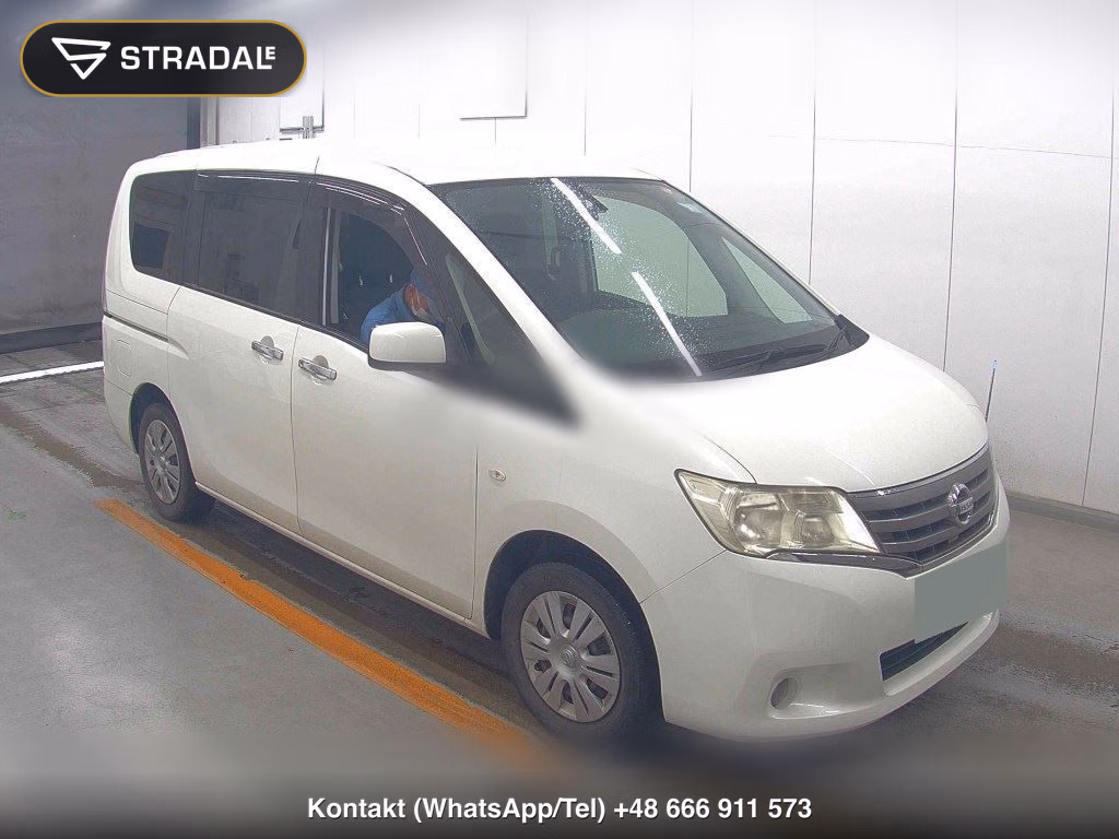 NISSAN SERENA 5D 20S 2012, aukcja z Japonii, zdjęcie 1