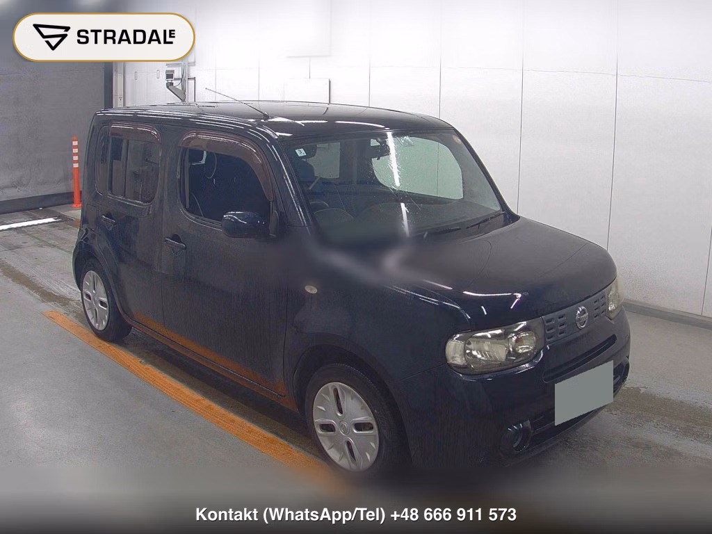NISSAN CUBE 15X INDIGO + PLASMA 2012, aukcja z Japonii, zdjęcie 1