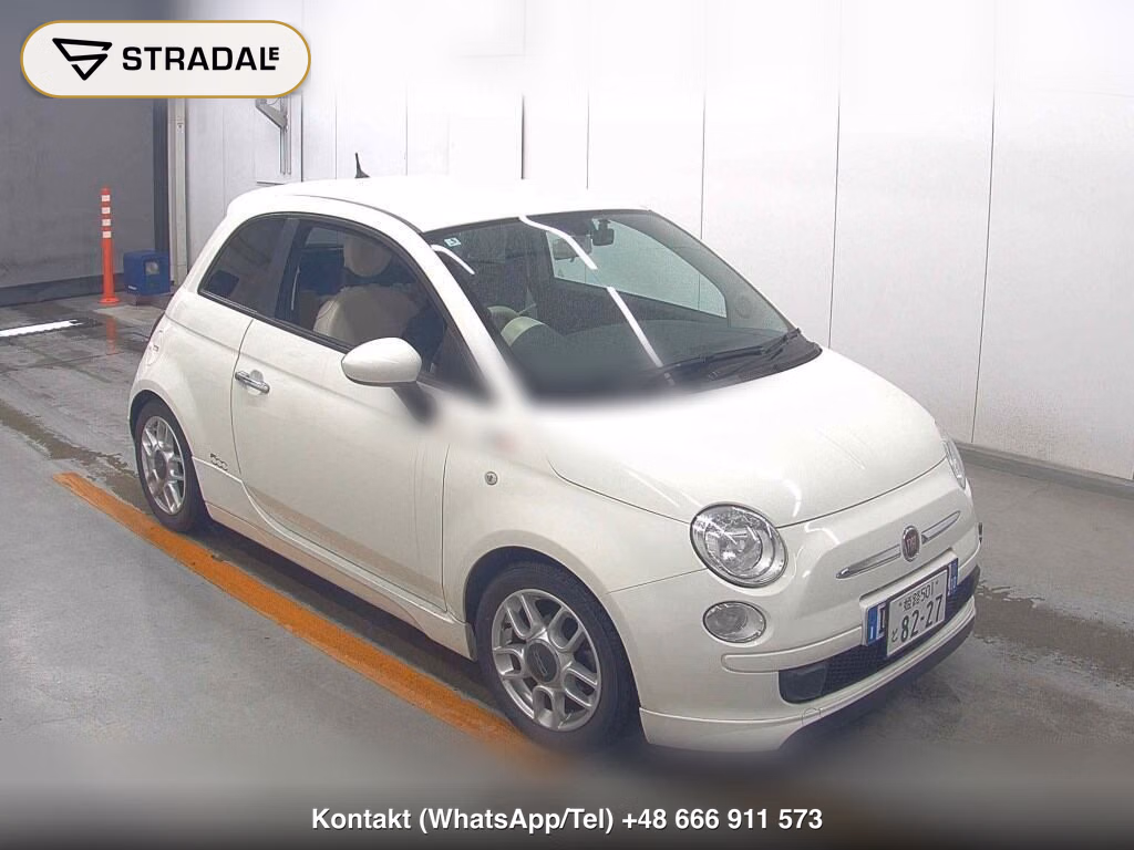 FIAT 500 1.2 POP 2013, aukcja z Japonii, zdjęcie 1
